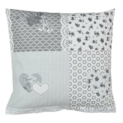 Bellatex Prevleka za blazino Srdce patchwork, 40 x40 cm