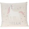 Unicorn dream gyermek párna fehér, 40 x 40 cm