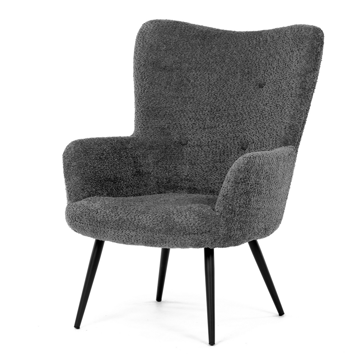 Fotel na uszach GREY2, szary