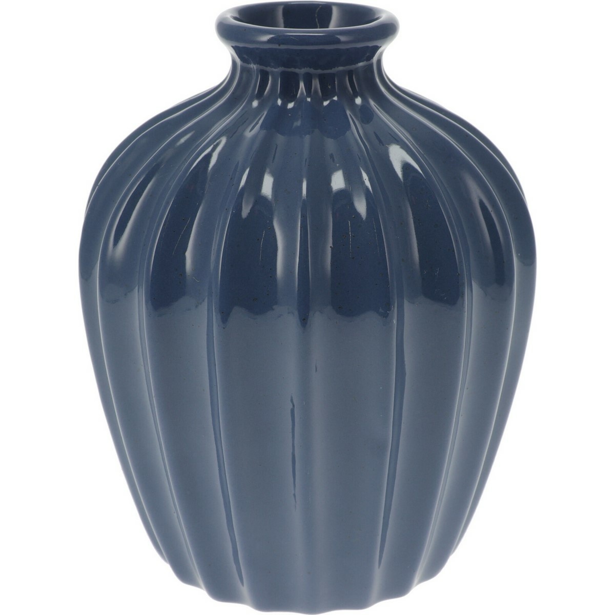 Fotografie Porcelánová váza Sevila, 11,5 x 15 cm, modrá