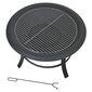 Cattara 13016 Taal tűzrakó grillráccsal és fedél