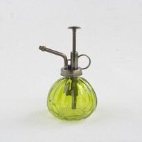 Sprühflasche aus Glas Grün, 15 cm