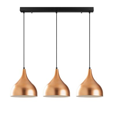 Lampa wisząca Saglam - 3781, miedziany