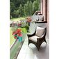 Geländerkasten Lofly Railing weiß, 40 cm