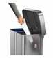Simplehuman Pedałowy kosz na odpady segregowane 58l, srebrny