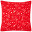 4Home Kissenbezug Snowfall in Red, 45 x 45 cm