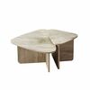 Ballare Travertine dohányzóasztal szett, 2 db