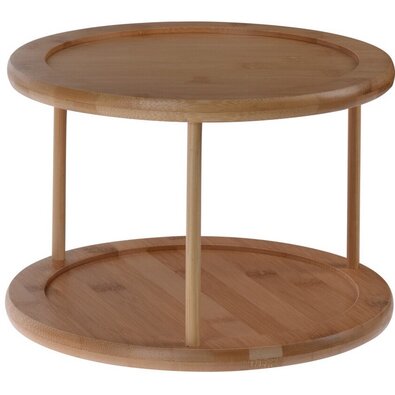EH Drehbarer Etagere Lazy Susan, 25 x 18 cm