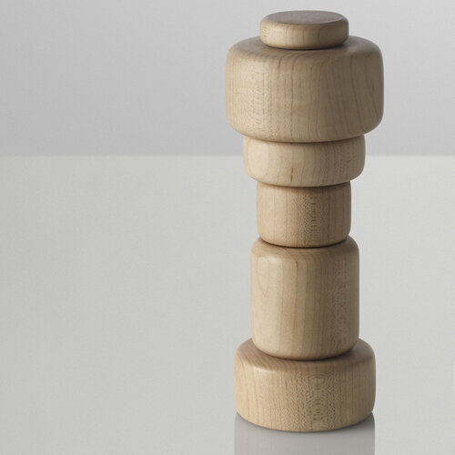 Młynek do pieprzu i soli Plus 18 cm, jawor