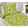 Bellatex Bavlněné povlečení Junior Fotbal, 140 x 200 cm, 70 x 90 cm