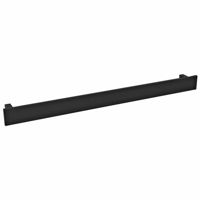 SAPHO PX079 Suport pentru prosoape, 80 x 6 cm,negru mat