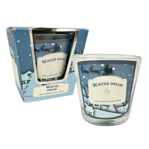 Arome Sveča v steklenem kozarcu, Winter Dream, 120g