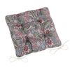 Bellatex gestepptes Sitzkissen DITA Passionsblume, 40 x 40 cm