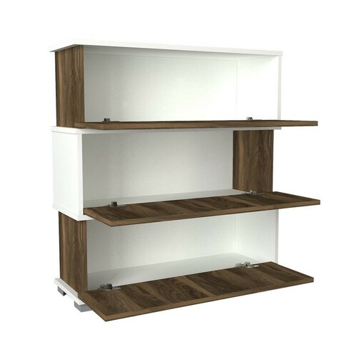 Botník Napolyon White and Walnut