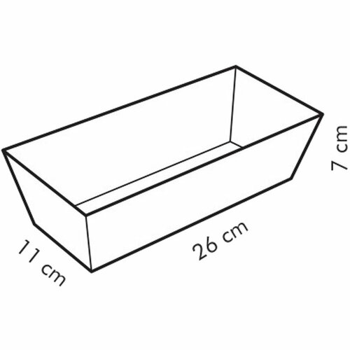 Tescoma  DELICIA Cipó sütőforma 26 x 11 cm