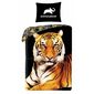 Bavlněné povlečení Animal Planet Tiger, 140 x 200 cm, 70 x 90 cm + dárek zdarma