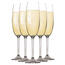 Tescoma 6-dielna sada pohárov na šampanské  CHARLIE