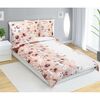 Lenjerie de pat Bellatex Satin Flower salmon , 140