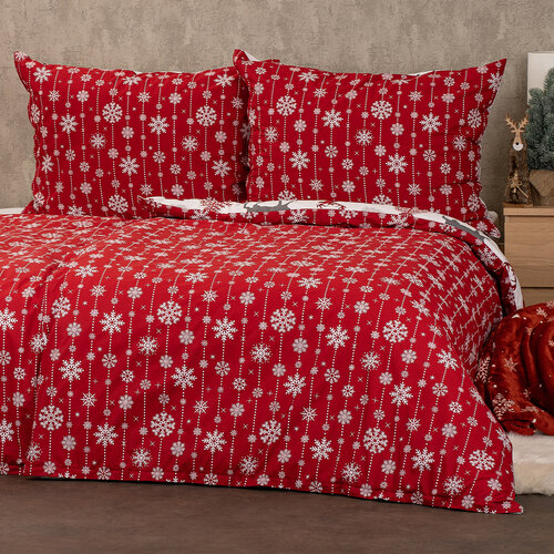 Lenjerie de pat din bumbac 4Home Snow, 140 x 220 cm, 70 x 90 cm