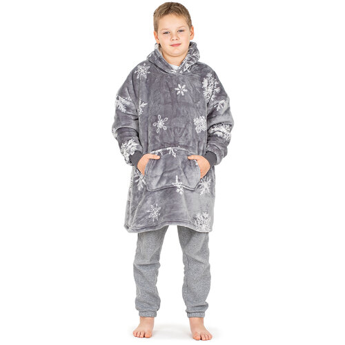 4Home Bluza z barankiem mikroplusz Silent Snowfall, uni S - dziecięca