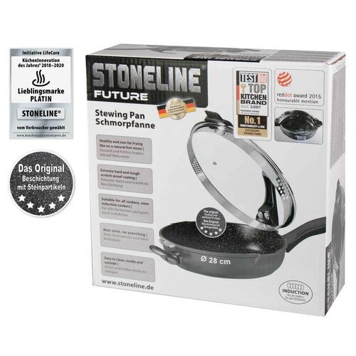 Stoneline Panvica s pokrievkou Future, 28 cm