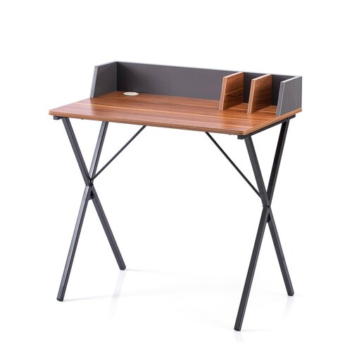 Homede Biurko Glam orzech, 80 x 50 x 84 cm