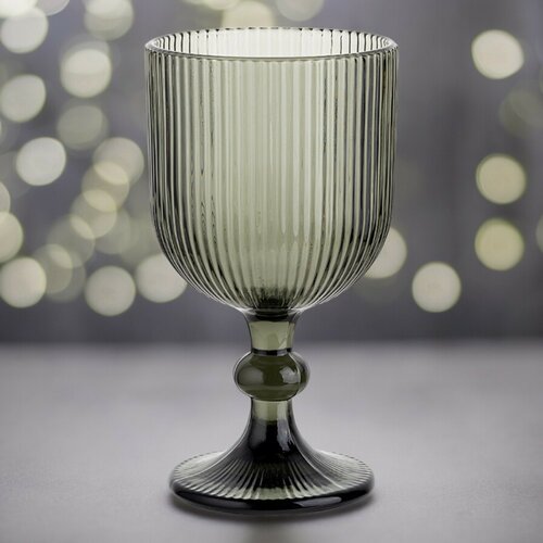 Florina Szklanka na nóżce Vacanza 370 ml, szary