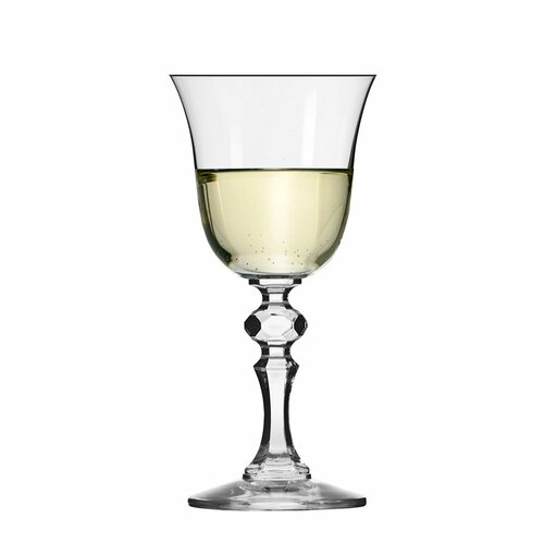 Krosno Krista 6 db-os fehérboros pohárkészlet, 150 ml