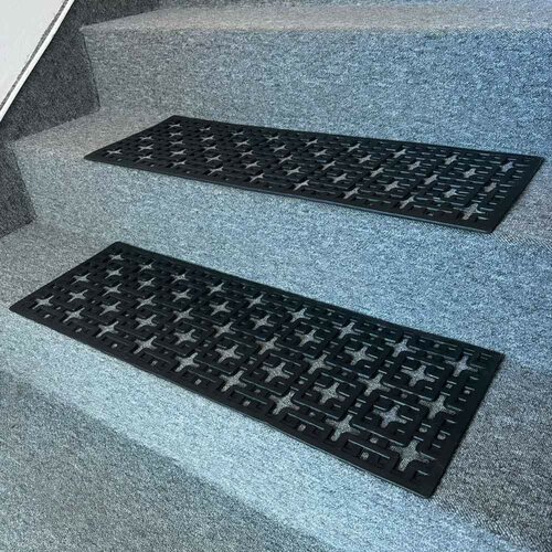 Home Elements Gummi-Stufenmatte Plus step mat, 25 x 75 cm