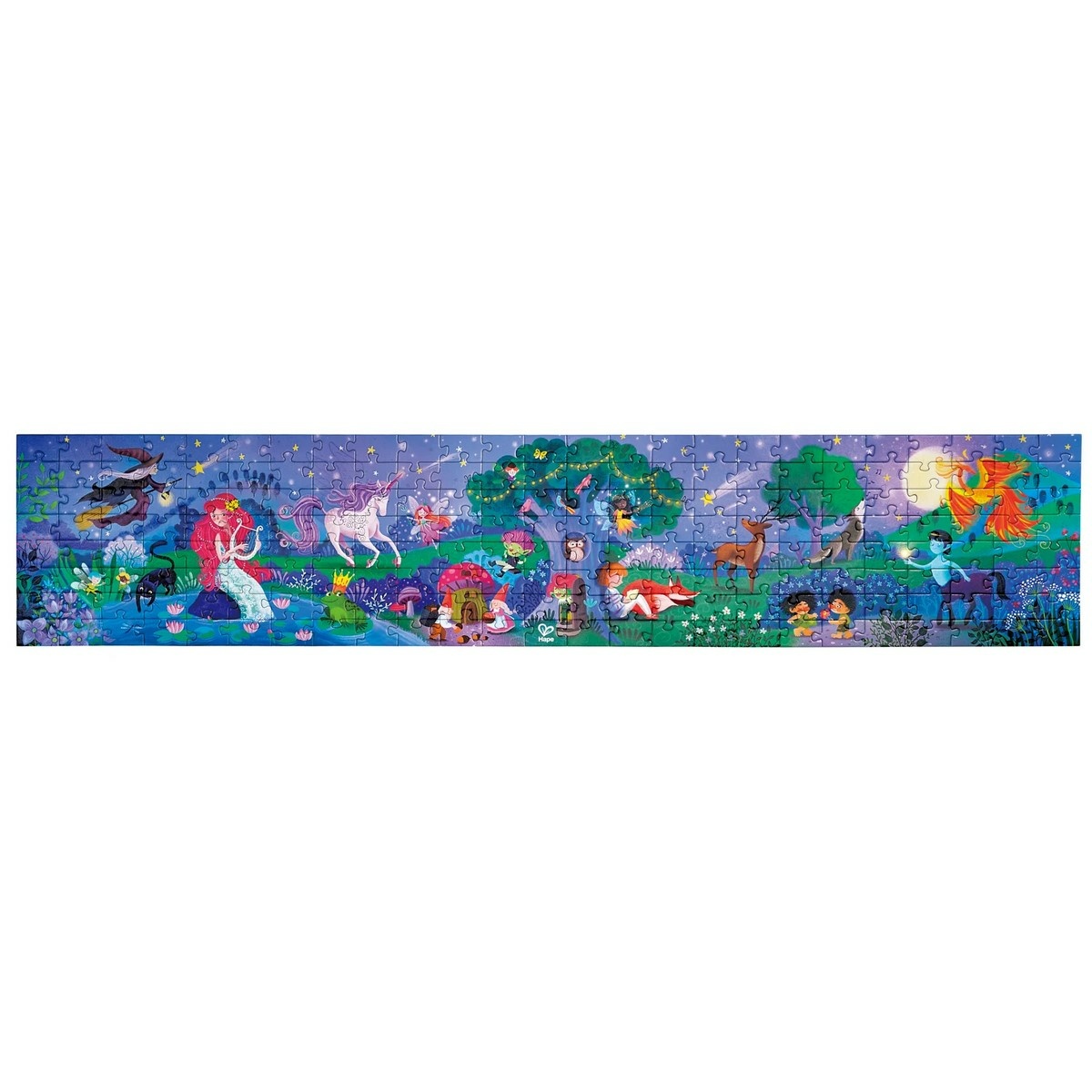 Hape Puzzle - Varázslatos erdő, hossza 1,5 m akciós termékkép 1