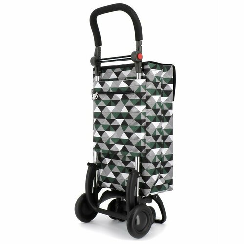 Torba na zakupy Rolser Classic Sahara Tour 4x4 nakółkach, zielony khaki