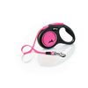 Flexi Samonavíjacie vodítko New Neon S, 5 m, 15 kg, ružová