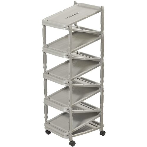 Pantofar Zip 10 gri, 36 x 30 x 94 cm