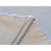 Happy Green Balkonklappschirm 1,4 m, beige
