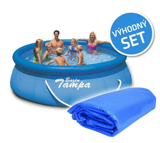 Set bazén Tampa 3,05 m s filtráciou vrátane krycej
