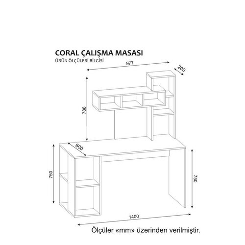 Coral White és Cardoba íróasztal
