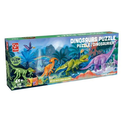 Hape Puzzle - Dinoszauruszok, hossza 1,5 m