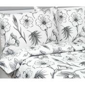 Bellatex Крепова постільна білизна Гібіскус, 140 x 200 см, 70 x 90 см
