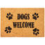 Kokosová rohožka Dogs Welcome, 40 x 60 cm