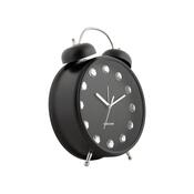 Karlsson 6019BK ceas de masă/ceas cu alarmă,negru, diametru 30 cm