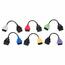 Sixtol Sada OBD-II redukciou FiatECUScan pre osobné automobily MECHANIC CABLE SET 3, 6 ks
