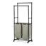 Suport cu spațiu de depozitare GD-176 BK, plastic,negru