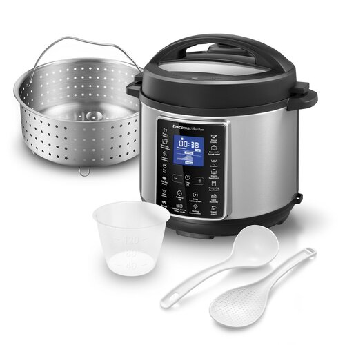 Oală sub presiune Tescoma PRESIDENT 5,5 l, electrică multifuncțională
