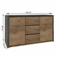 Cabinet MONTANA K2DP, gri