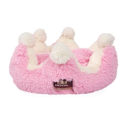 Tommi Pelíšek za pse in mačke Princess roza, 38 x38 x 20 cm