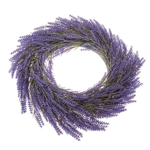 Umělý věnec Levandule, pr. 65 cm