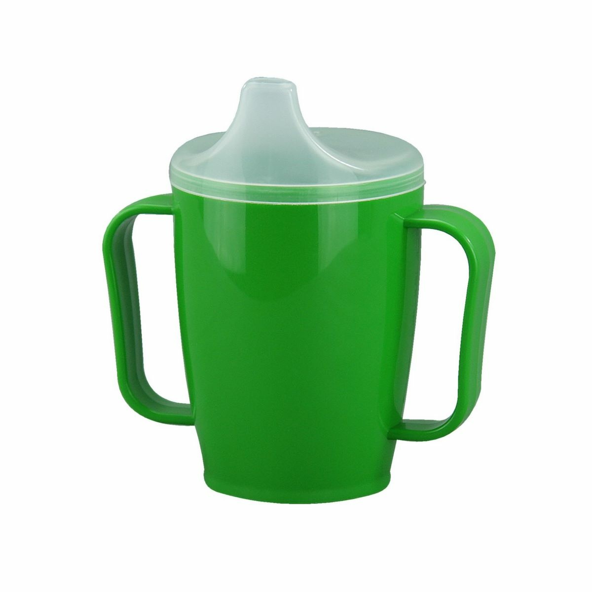 Kubek z dziobkiem z dwiema pokrywkami 250 ml, zielony