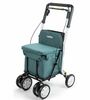 Carlett Senior Comfort Torba na zakupy na kółkach 29 l, niebieskozielony