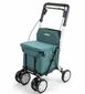 Carlett Senior Comfort Torba na zakupy na kółkach 29 l, niebieskozielony