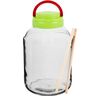 Vintage jar with tongs, 3 l